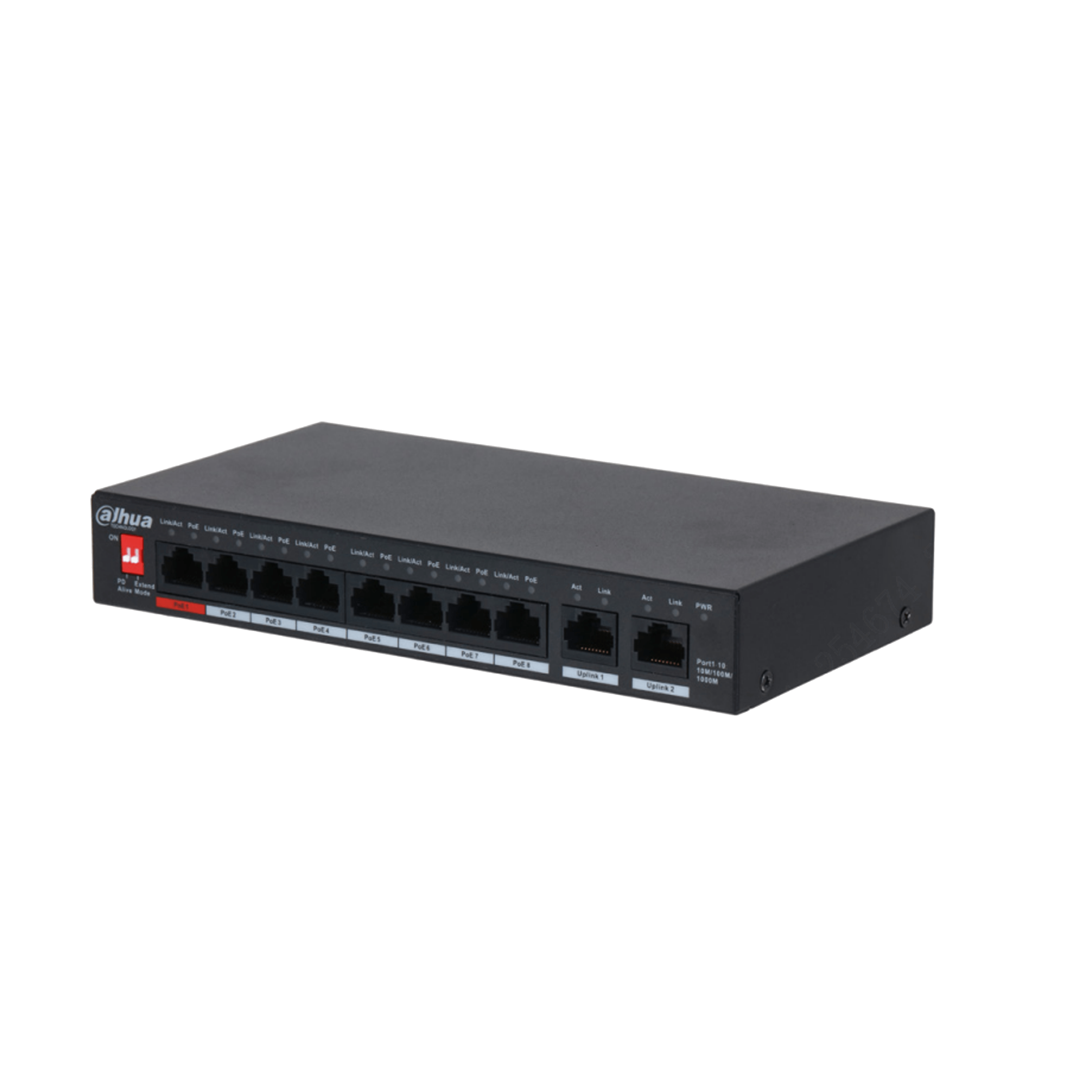 PFS3010‐8GT‐96‐V2 8 Port Gigabit PoE Switch (8GE PoE, Toplam 96W PoE)
